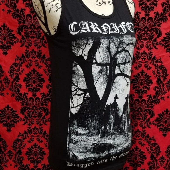🚫SOLD🚫 small carnifex graveyard tank top - Picture 2 of 3